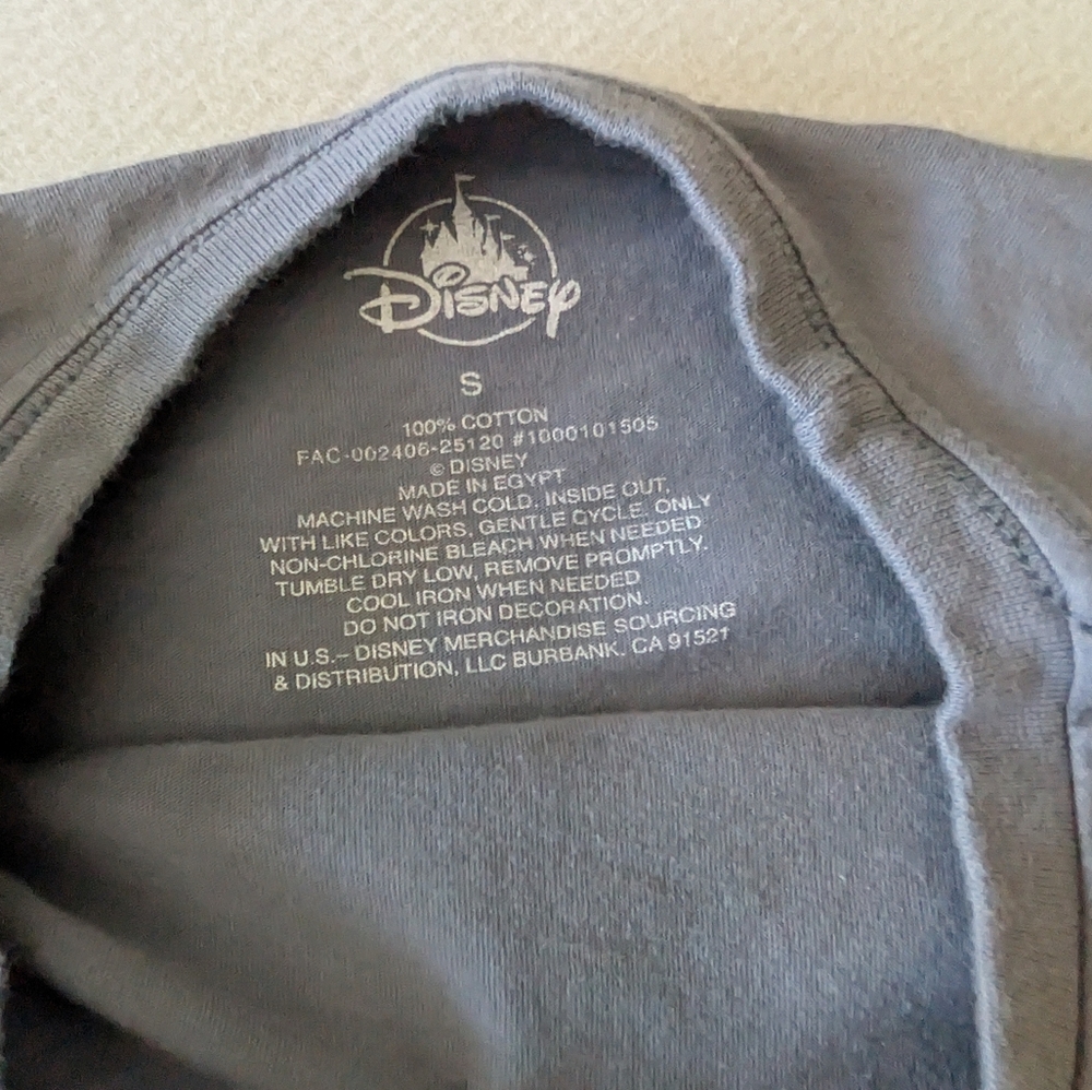 Walt Disney World Donald Duck Tee Shirt Short Sleeve WDW Magic Kingdom Blue Sz S image 4